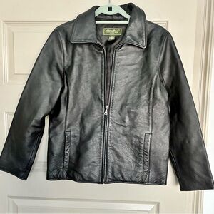 Eddie Bauer Black Leather Jacket